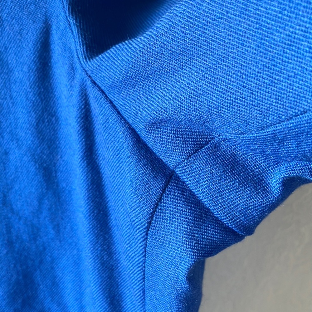 Pendleton 100% Wool Royal Blue Classic W. Pockets… - image 7